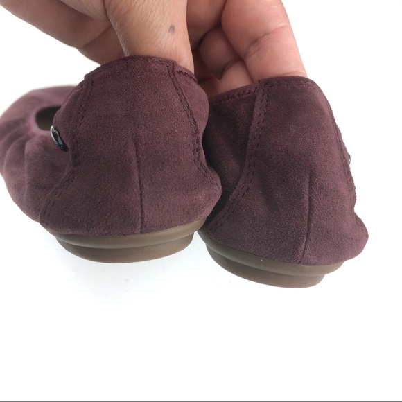 Hush Puppies Ballet Shoes Purple Size 8 - Picture 4 of 8